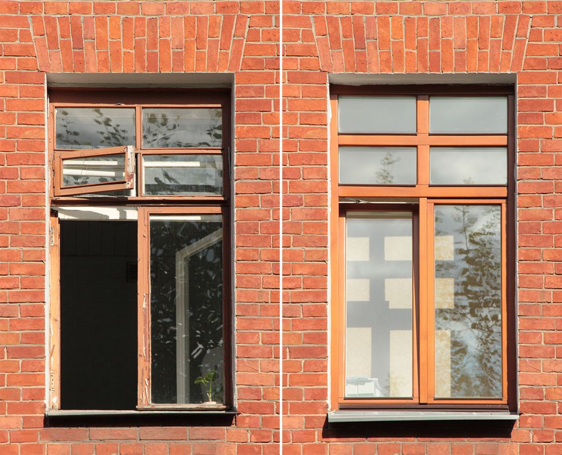 Реставрационное окно - наиболее сложный тип